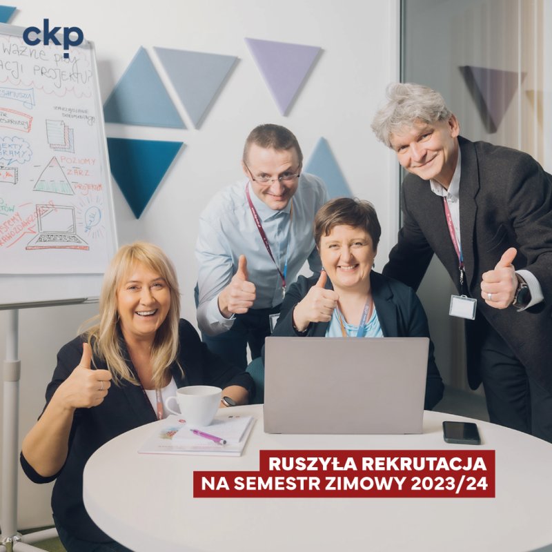 Rekrutacja w semestrze zimowym 2023/2024 rozpoczęta!