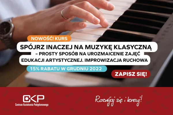 Spójrz inaczej na muzykę klasyczną – prosty sposób na urozmaicenie zajęć edukacji artystycznej. Improwizacja ruchowa. NOWOŚĆ